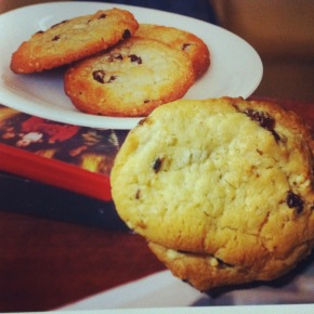 Oat and Raisin Gooey Cookies